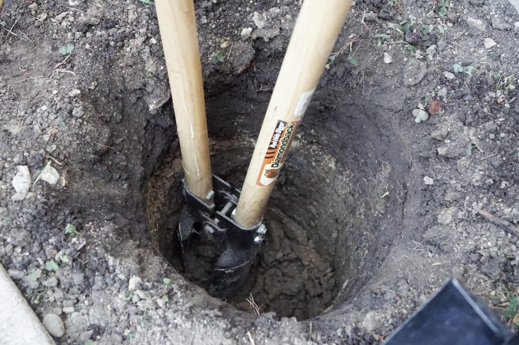 Espalier Post Hole Digger