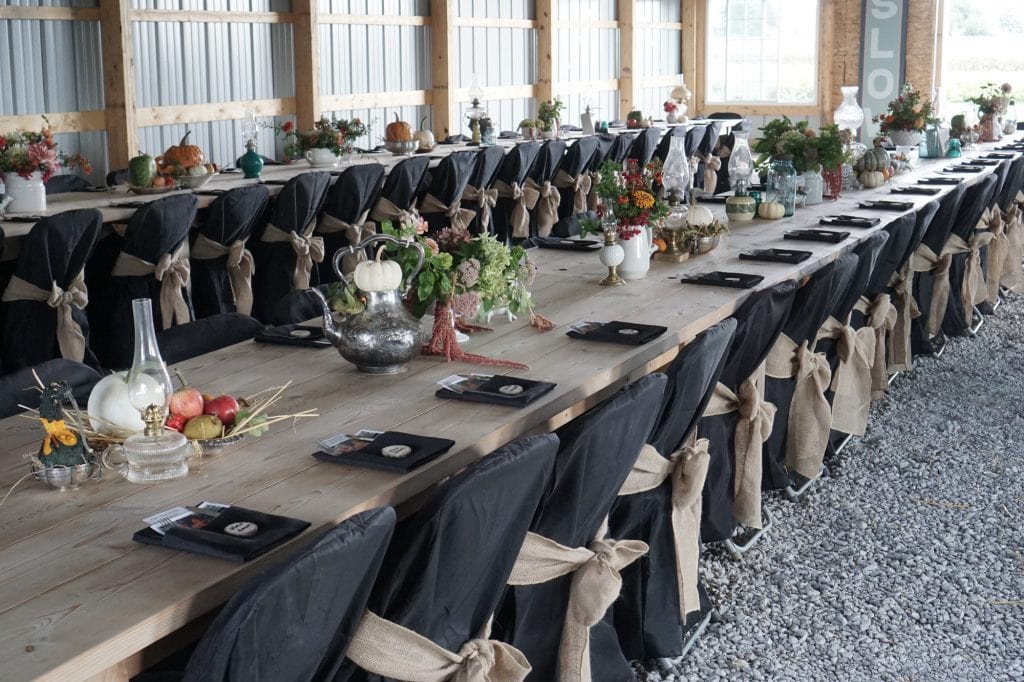 Slow Food Table Setting