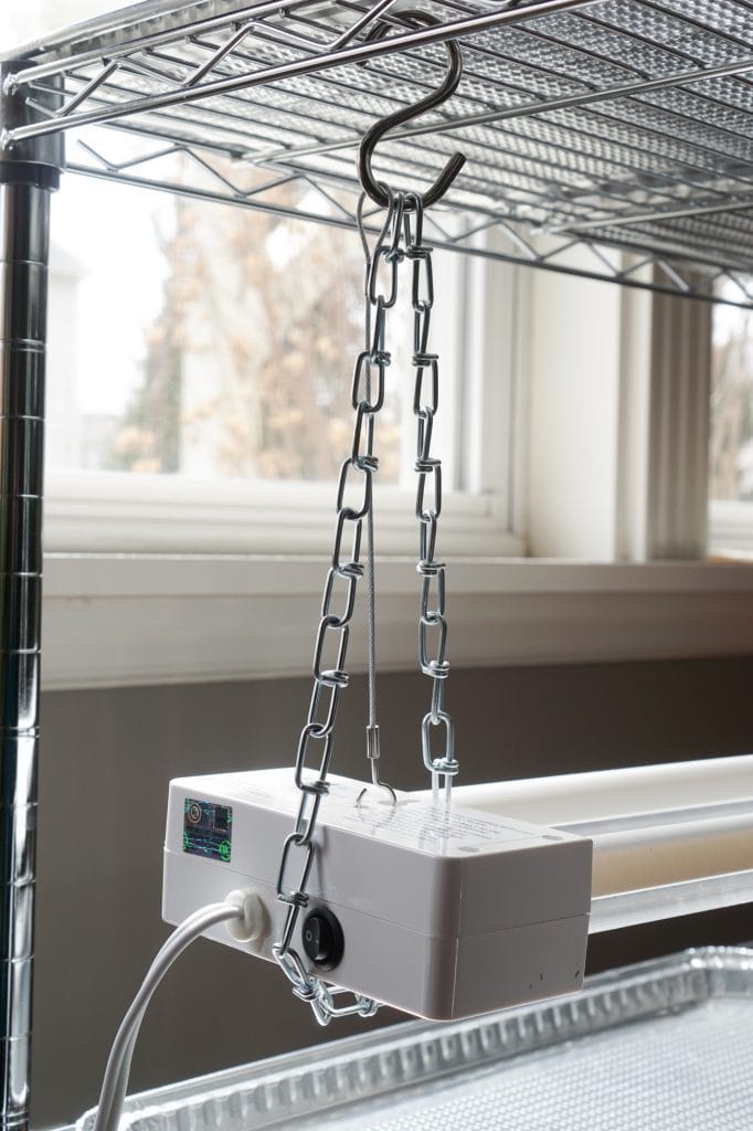 Hanging System for Seed Starting Rack