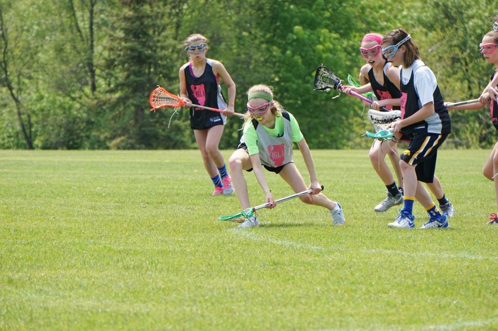 Abigail Playing Lacrosse Before SIBO