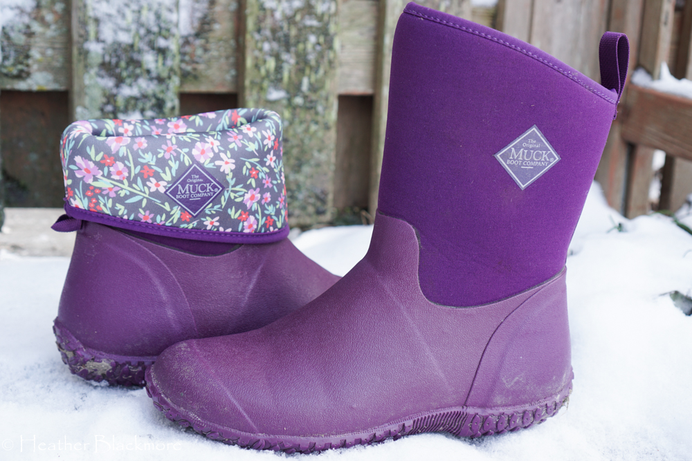 Purple Muck Boots
