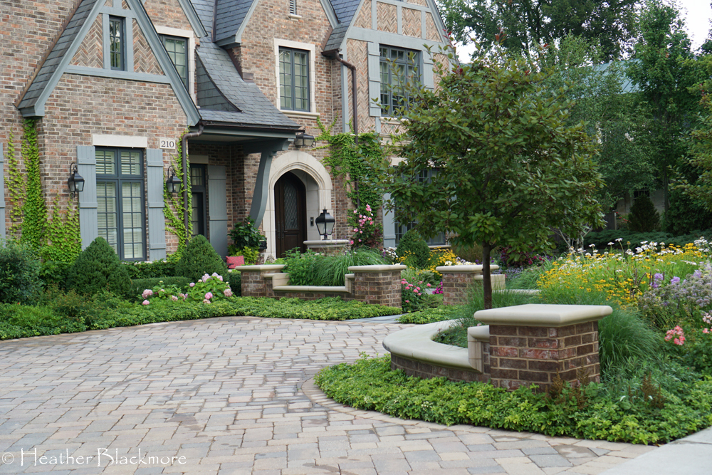 Paver driveway