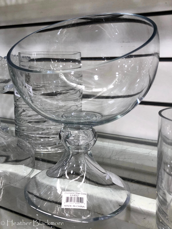 Glass Pedestal Bowl