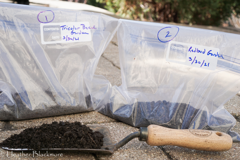soil test sample bags